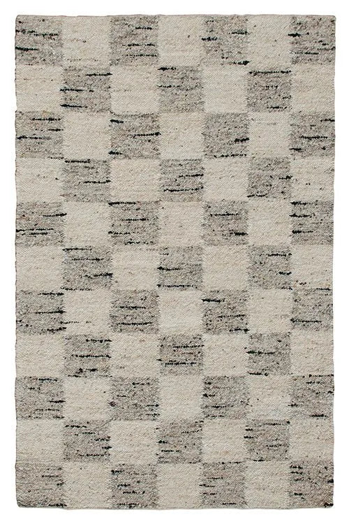 Kingston 82173WBL White/Black Rug - Baconco