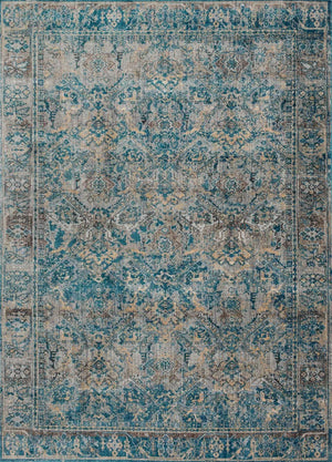 Kivi by Magnolia Home KV-08 Fog/Mediterranean Rug - Baconco