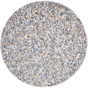 Kyra 3855F Ivory/Blue Rug - Baconco