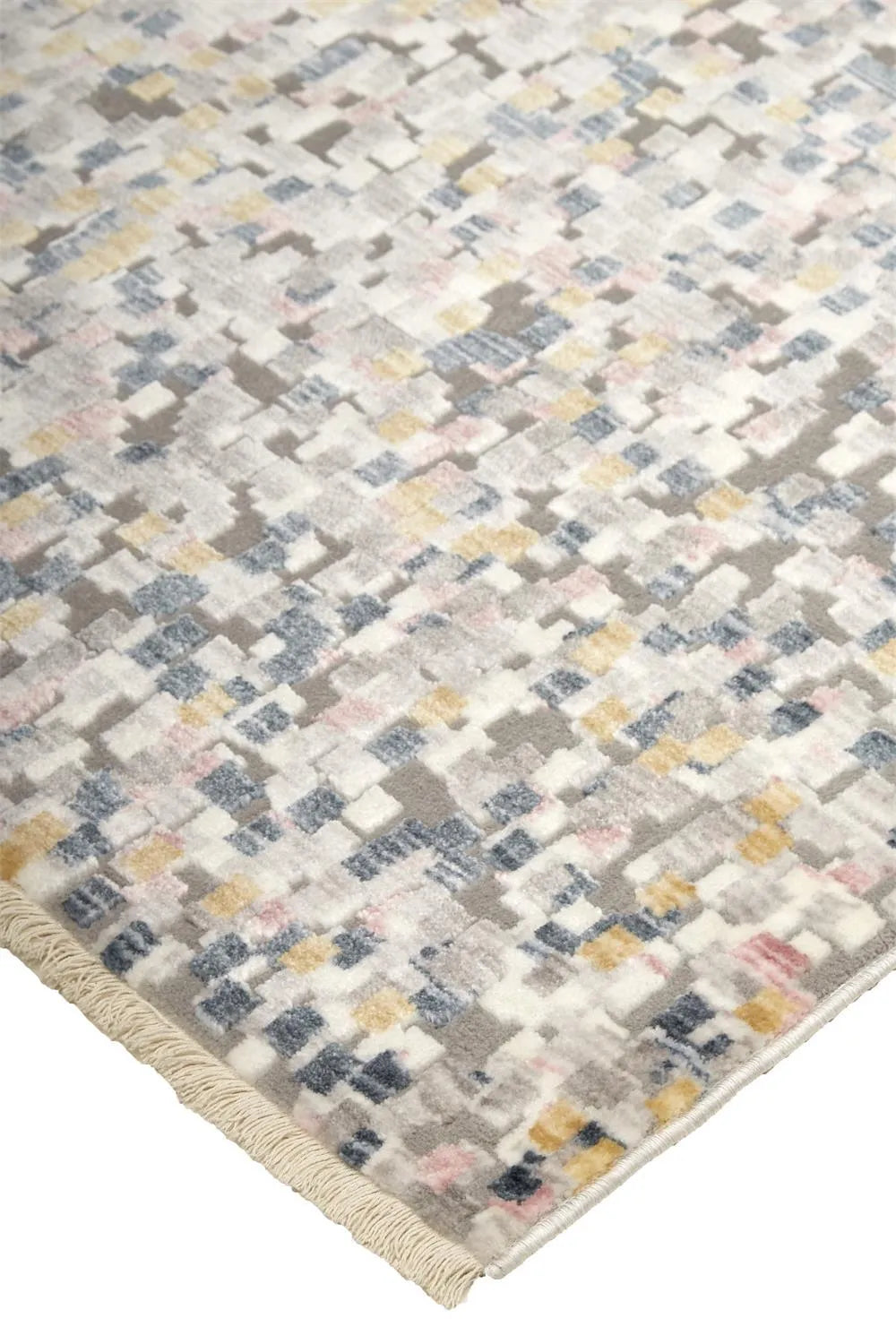 Kyra 3855F Ivory/Blue Rug - Baconco