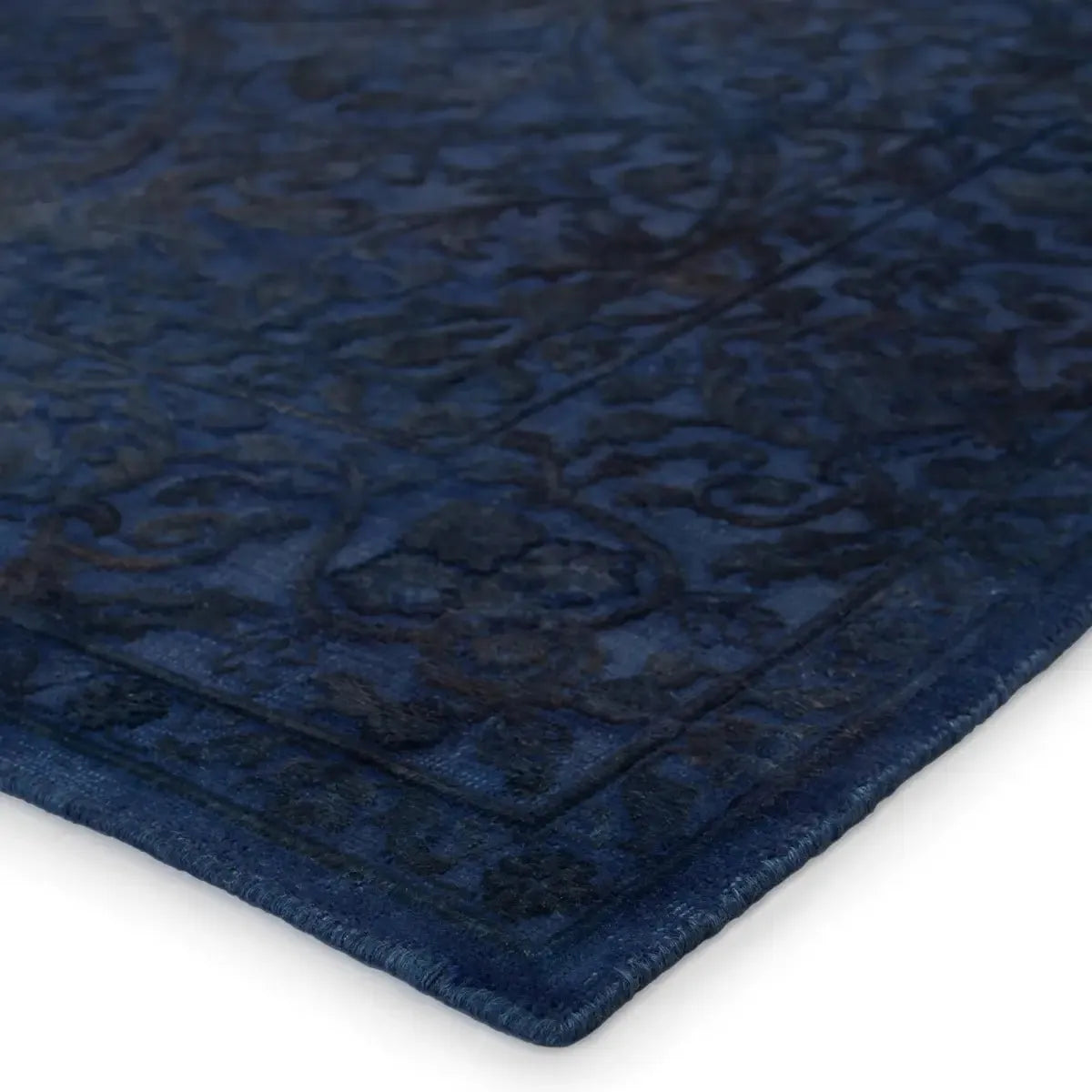 Lacuna LAC01 Blue/Silver Rug - Baconco