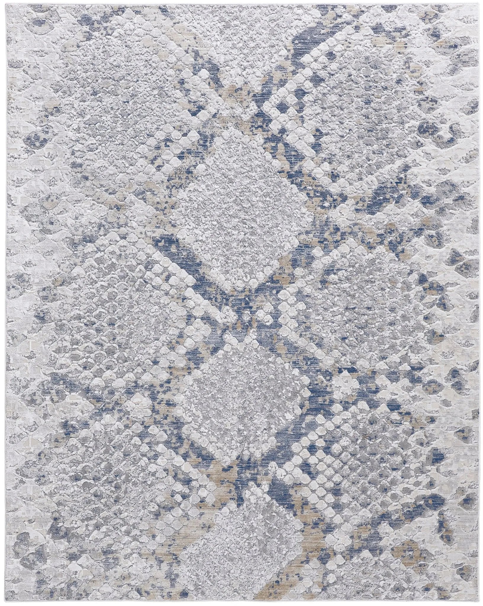 Laina LAI39GIF Silver/Grey Rug - Baconco