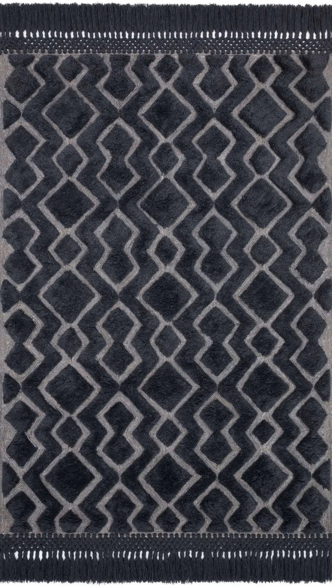 Laine By Magnolia Home Lai 03 Grey Charcoal Rug - Baconco