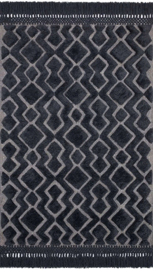 Laine By Magnolia Home Lai 03 Grey Charcoal Rug - Baconco