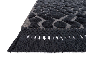 Laine By Magnolia Home Lai 03 Grey Charcoal Rug - Baconco