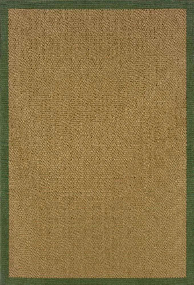 Lanai 525G Beige/ Green Rug - Baconco