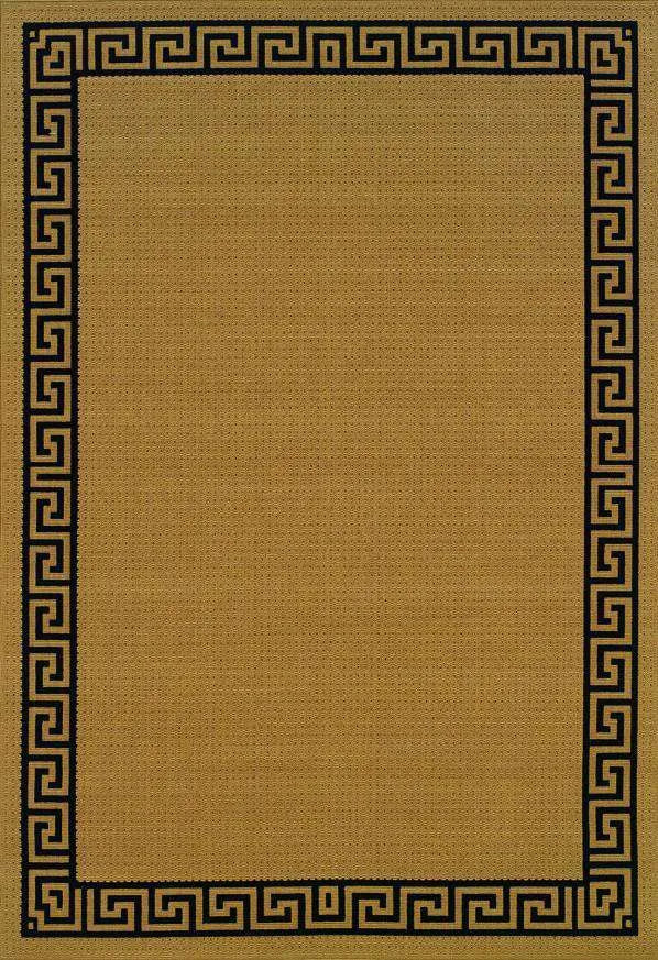 Lanai 782Y Beige/ Black Rug - Baconco