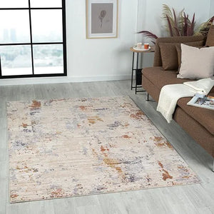 Lancaster 82305MTE Multi/Beige Rug - Baconco