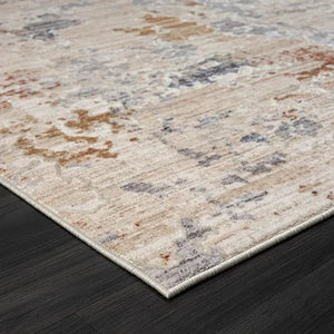 Lancaster 82305MTE Multi/Beige Rug - Baconco