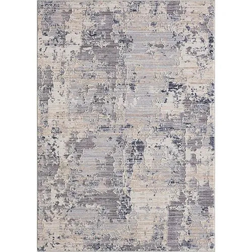 Lancaster 82308GBU Grey/Blue Rug - Baconco