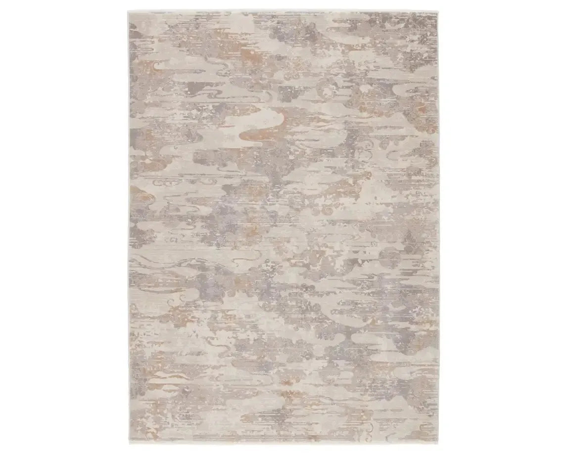 Land Sea Sky LNS01 Beige/Grey Rug - Baconco