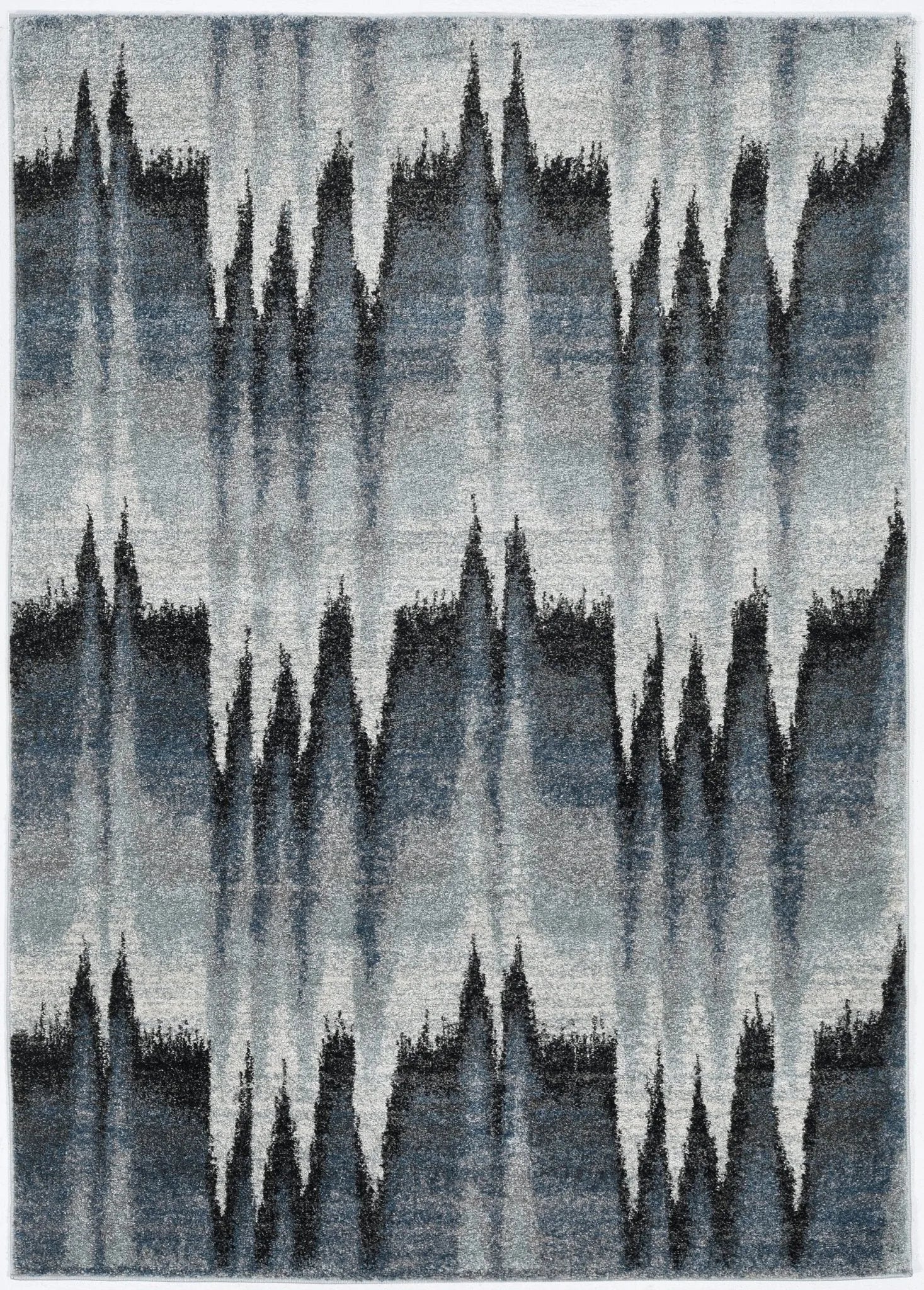 Landscapes 5908 Pulse Blue Ivory Rug - Baconco