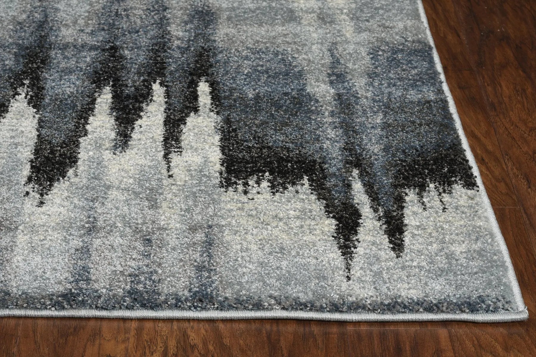 Landscapes 5908 Pulse Blue Ivory Rug - Baconco