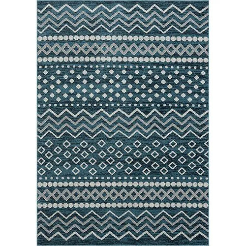 Lanham 82270BGR Blue/Grey Rug - Baconco