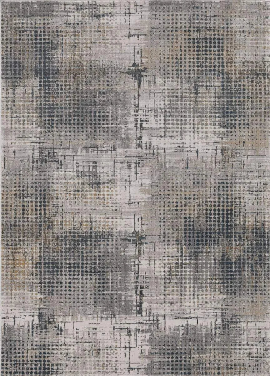 Lara 7252 Ivory/Grey Inspire Rug - Baconco