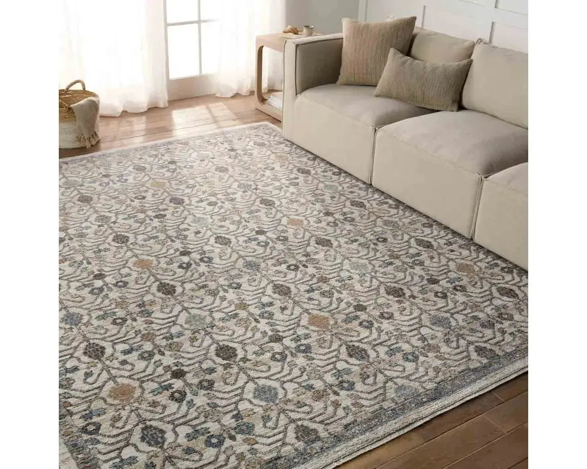 Lark LAR04 Blue/Brown Rug - Baconco