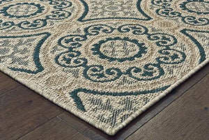 Latitude 609X Grey Blue Rug - Baconco