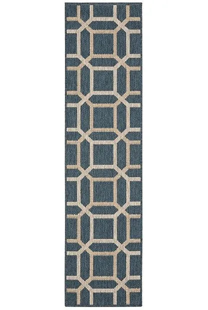 Latitude 806B Blue Grey Rug - Baconco