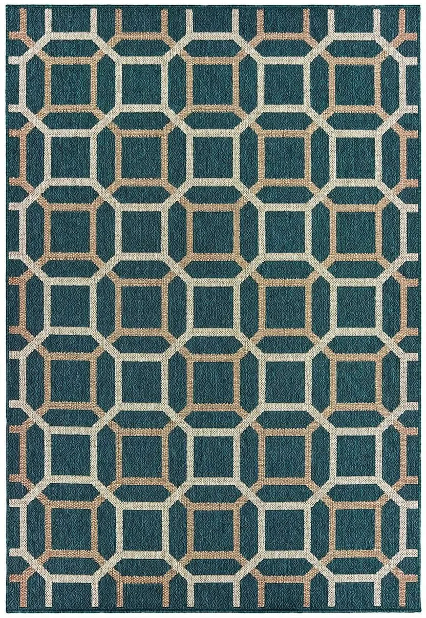 Latitude 806B Blue Grey Rug - Baconco