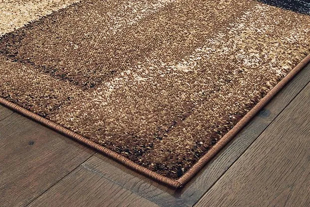 Laurel 6241A Brown/Blue Rug - Baconco