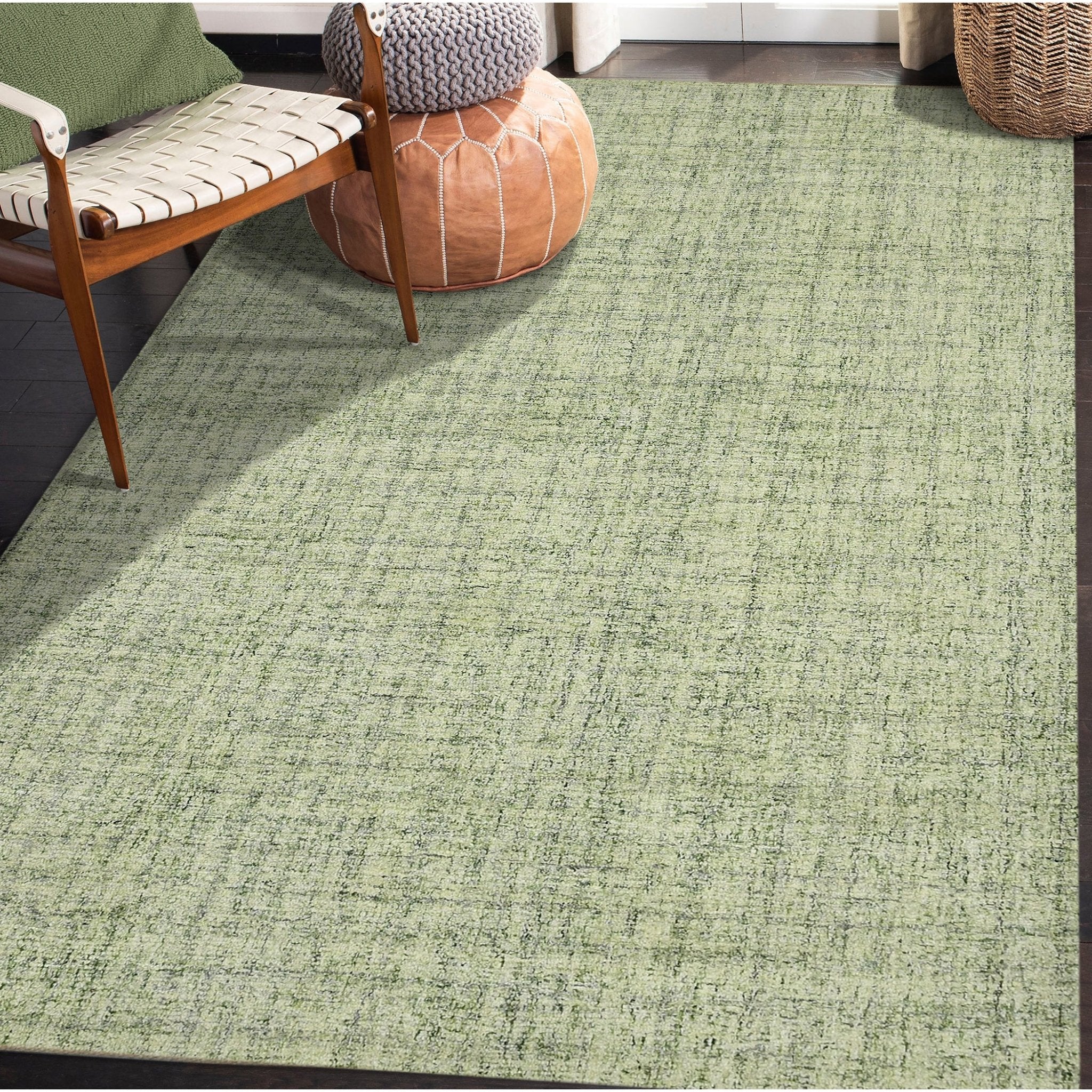 Laurel LAU-21 Apple Green Rug - Baconco