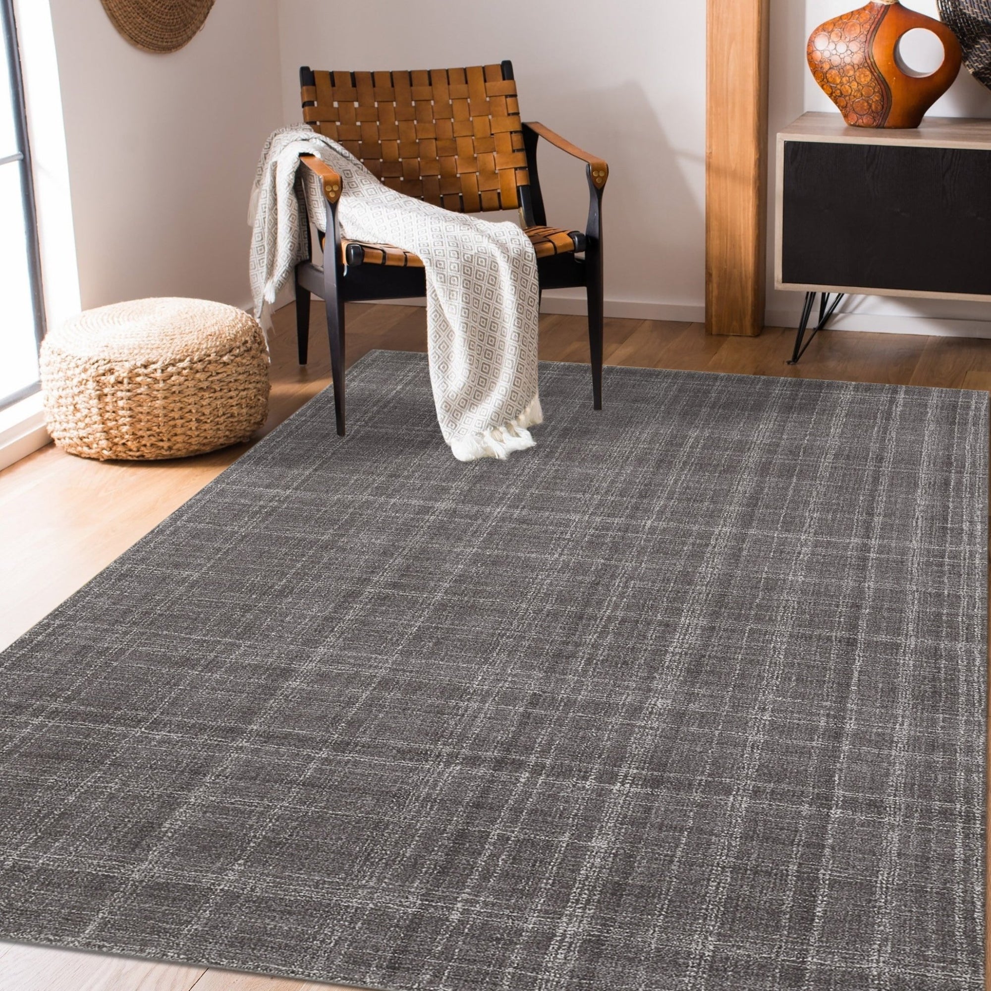 Laurel LAU-5 Graphite Rug - Baconco