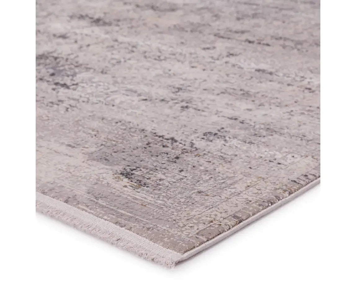 Lavigne LVG01 Grey/White Rug - Baconco