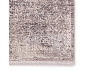 Lavigne LVG01 Grey/White Rug - Baconco