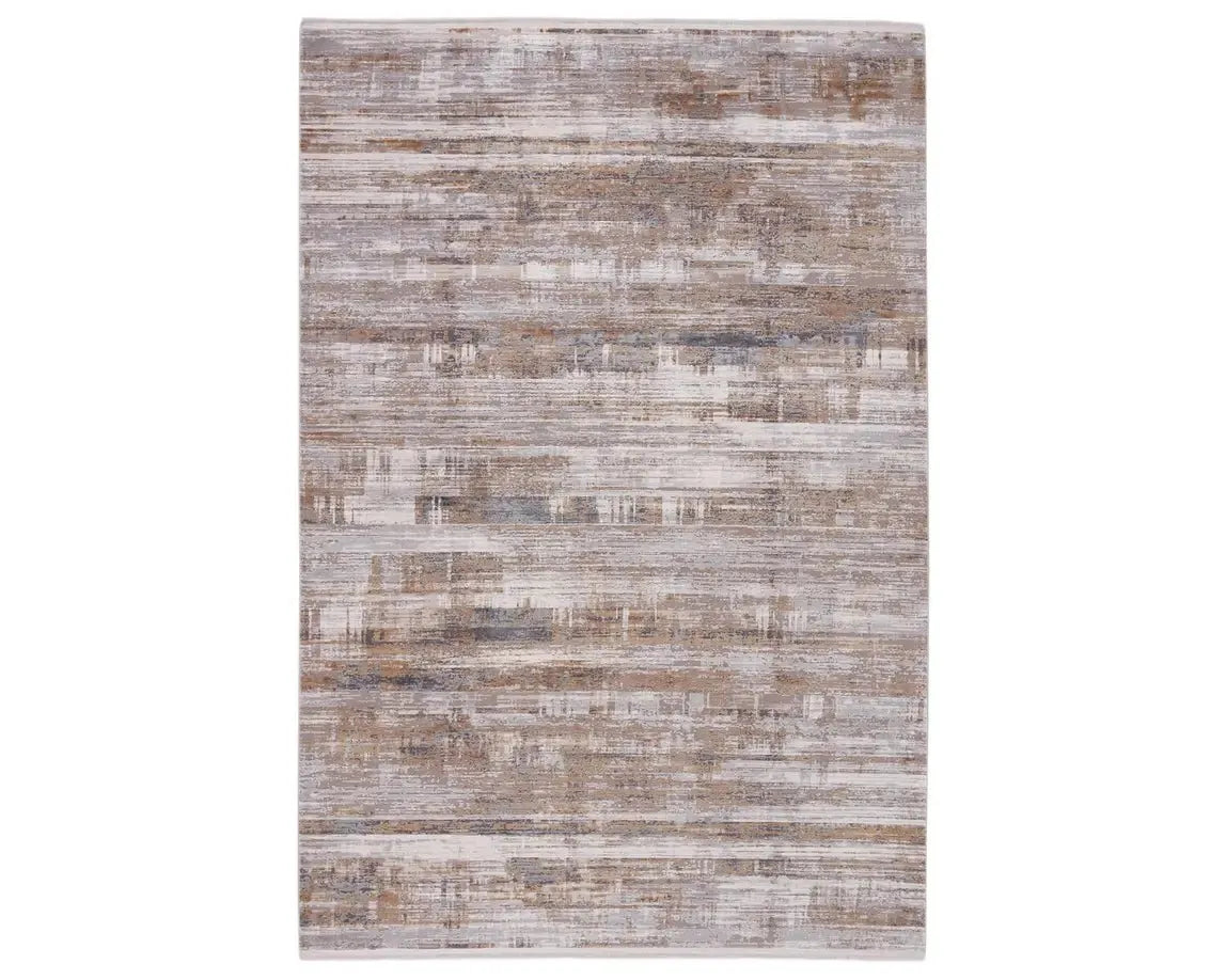 Lavigne LVG02 Grey/White Rug - Baconco