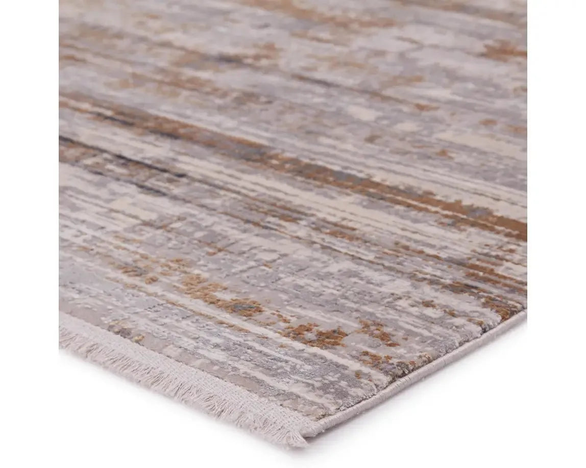 Lavigne LVG02 Grey/White Rug - Baconco