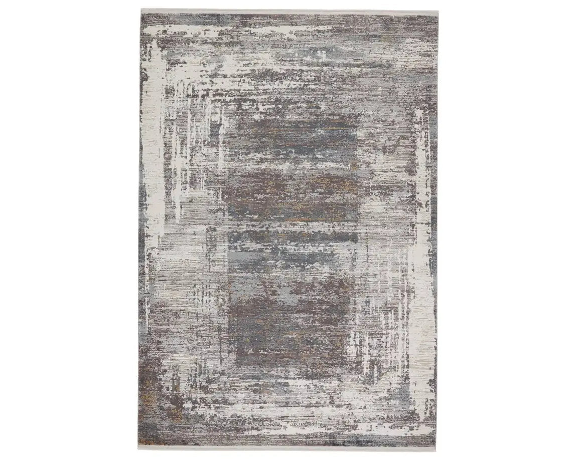 Lavigne LVG05 White/Tonal Grey Rug - Baconco