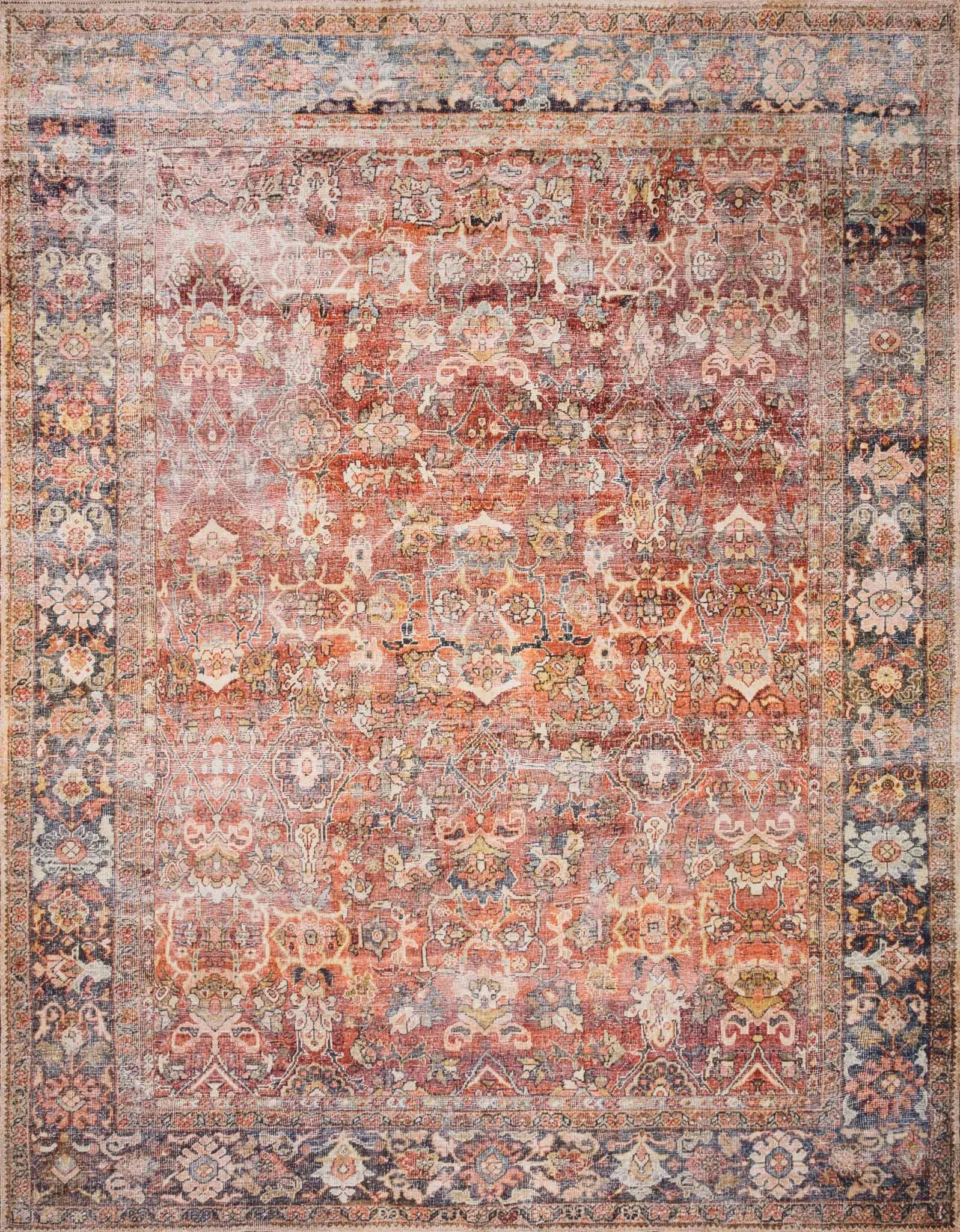 Layla LAY-02 Spice/Marine Rug - Baconco