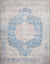 Layla LAY-07 Blue/Tangerine Rug - Baconco