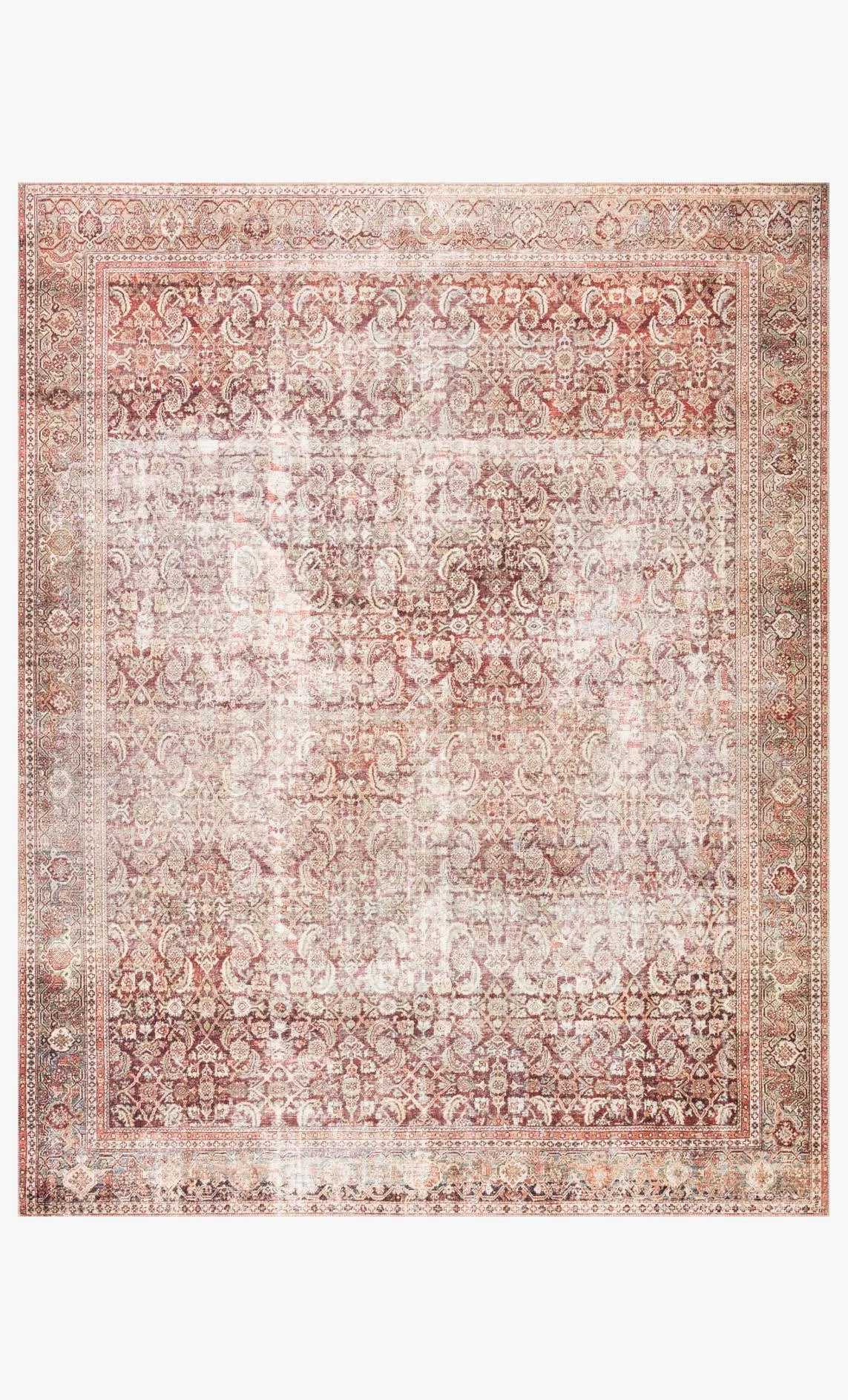 Layla Lay-11 Cinnamon/Sage Rug - Baconco