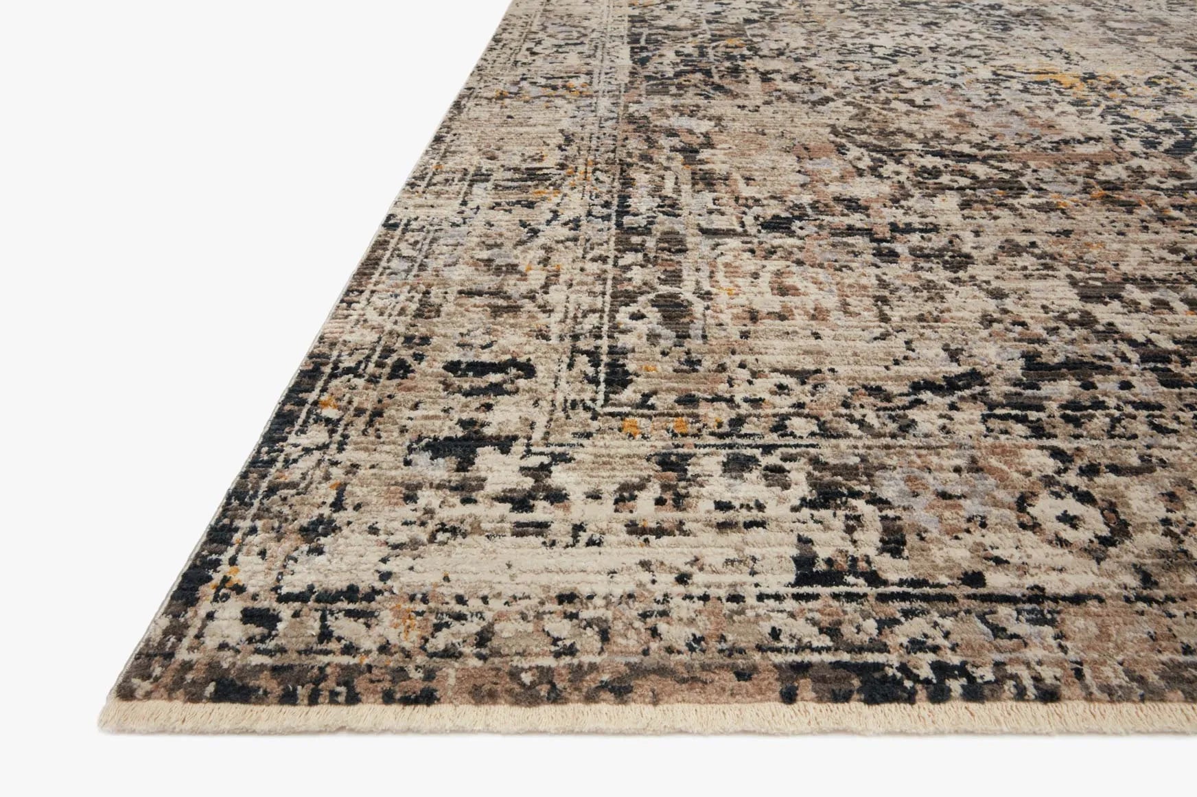 Leigh Lei-03 Charcoal/Taupe Rug - Baconco