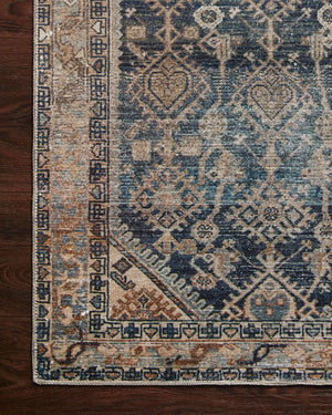 Lenna By Magnolia Home Lea-01 Indigo/Natural Rug - Baconco