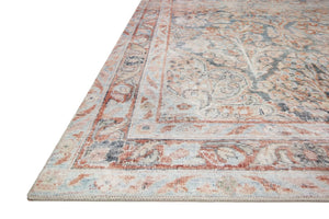 Lenna By Magnolia Home Lea-02 Ocean/Apricot Rug - Baconco