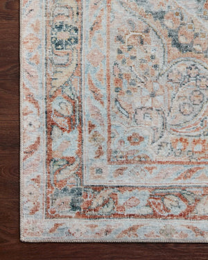 Lenna By Magnolia Home Lea-02 Ocean/Apricot Rug - Baconco