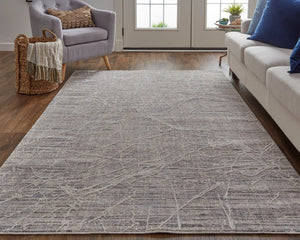 Lennon LEN39FZF Taupe/Grey Rug - Baconco