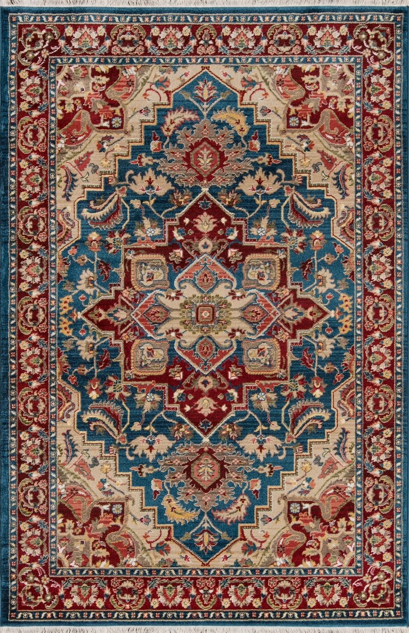 Lenox LE-01 Blue Rug - Baconco