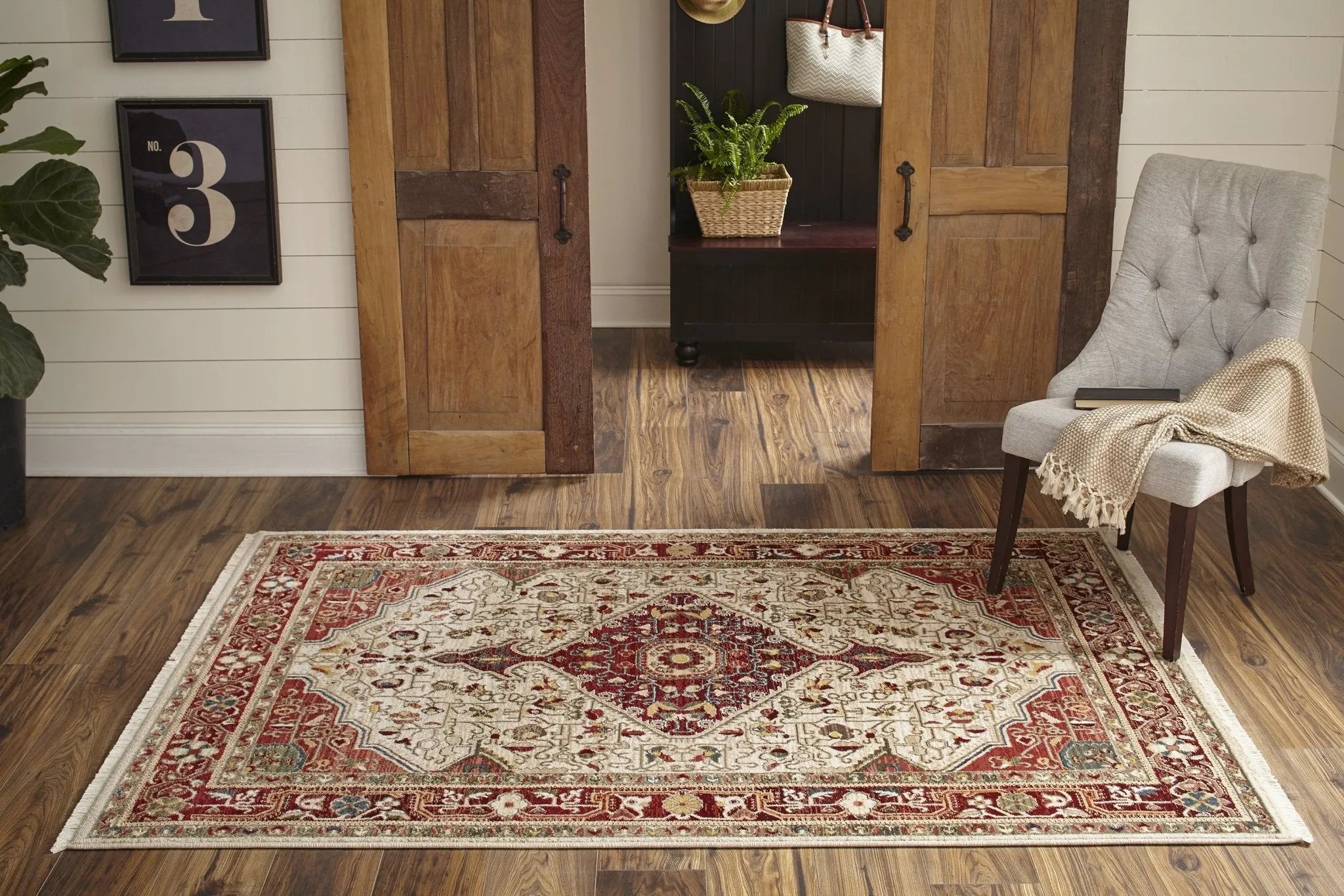 Lenox LE-02 Red Rug - Baconco