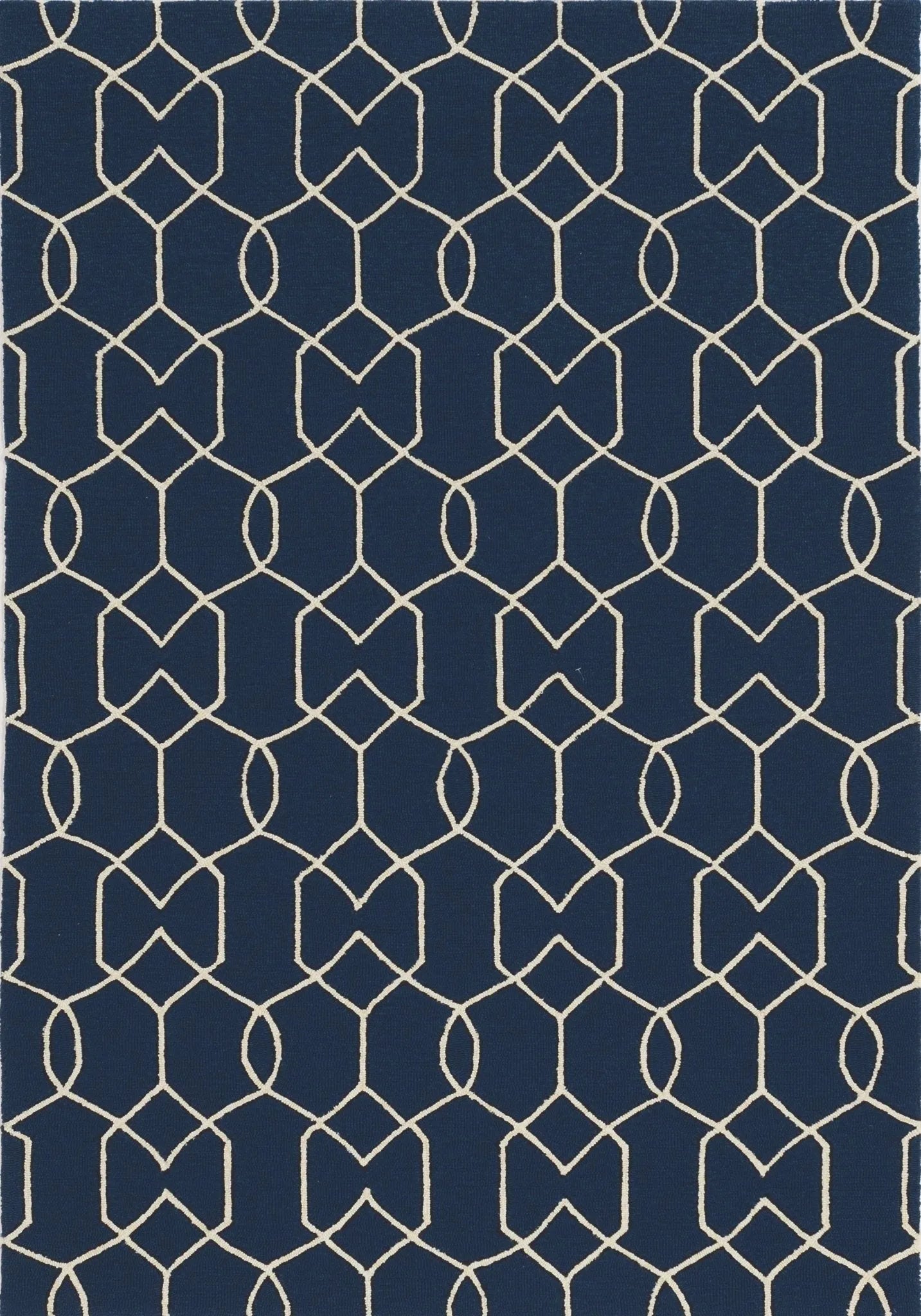 Libby Langdon Hamptons 5230 Groovy Gate Navy Rug - Baconco