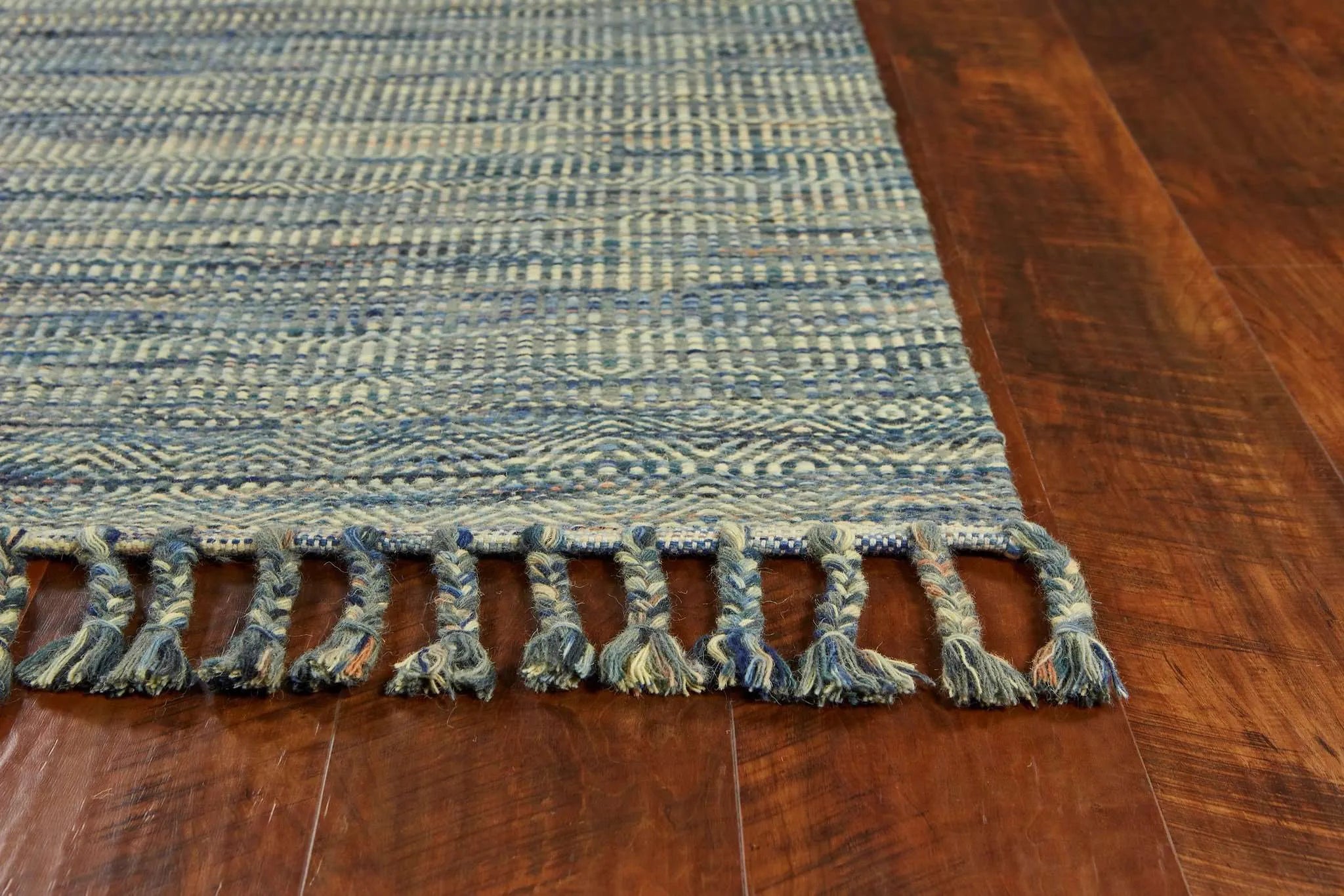 Libby Langdon Homespun 5563 Mission Ocean Rug - Baconco