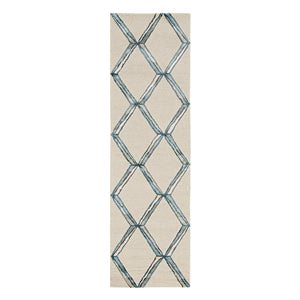 Libby Langdon Upton 4307 Mod Scape Putty/Slate Rug - Baconco