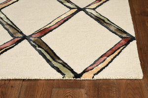 Libby Langdon Upton 4309 Mod Scape Cream/Gold Rug - Baconco