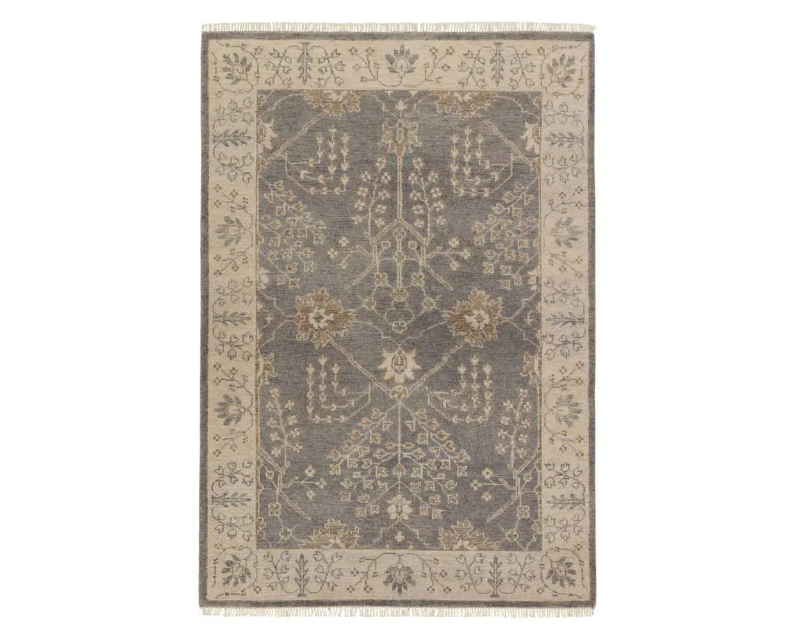 Liberty LIB02 Reagan Gray / Beige Rug - Baconco