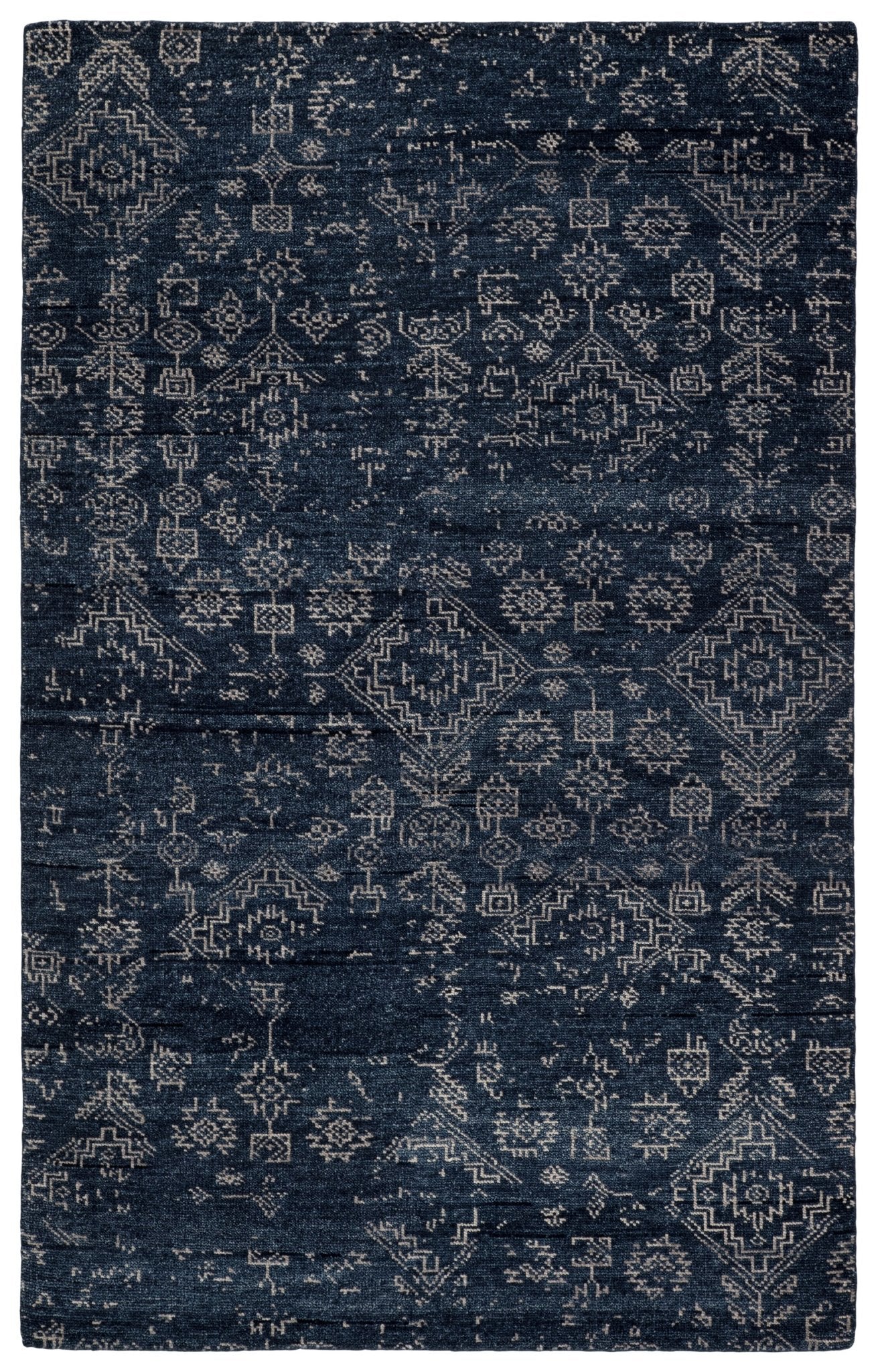 Liberty Lib10 Azuma Dark Blue/Light Gray Rug - Baconco