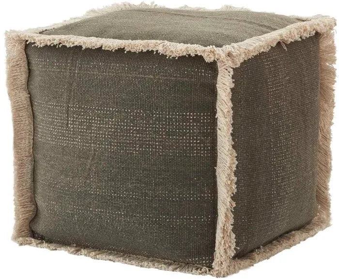 Lifestyle AS301 Charcoal Pouf - Baconco