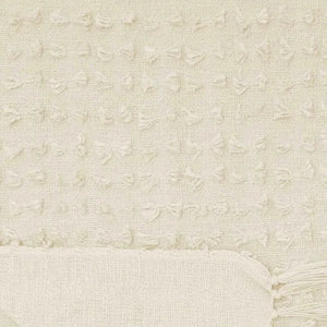 Lifestyle GT037 Cream Throw Blanket - Baconco