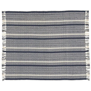 Lifestyle RJ204 Navy Throw Blanket - Baconco